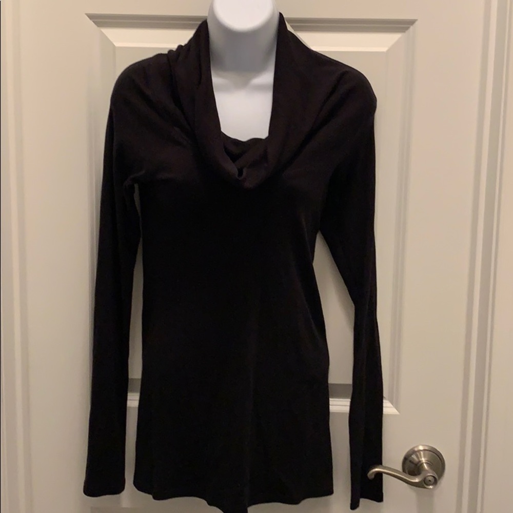 Ingrid and Isabel maternity cowl neck shirt